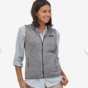 Patagonia Women’s Better Sweater Grey Vest Size M